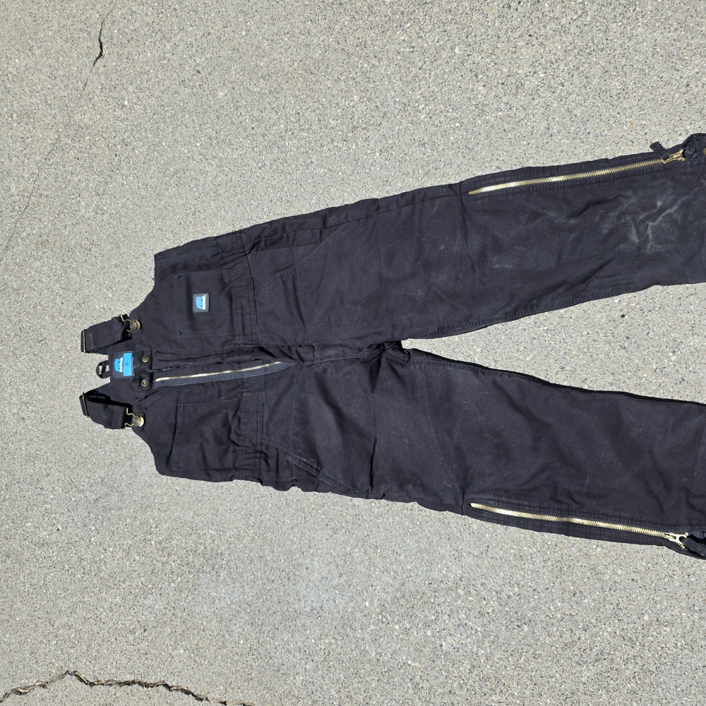 Men's Black Overalls